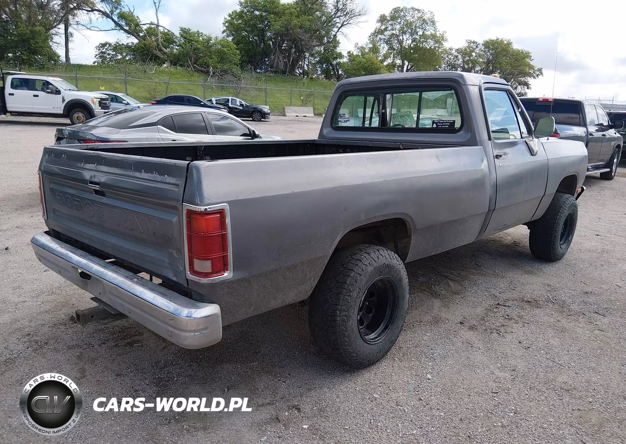 1984 Dodge W-Series W150 VIN:1B7GW14T1ES216622 - 4