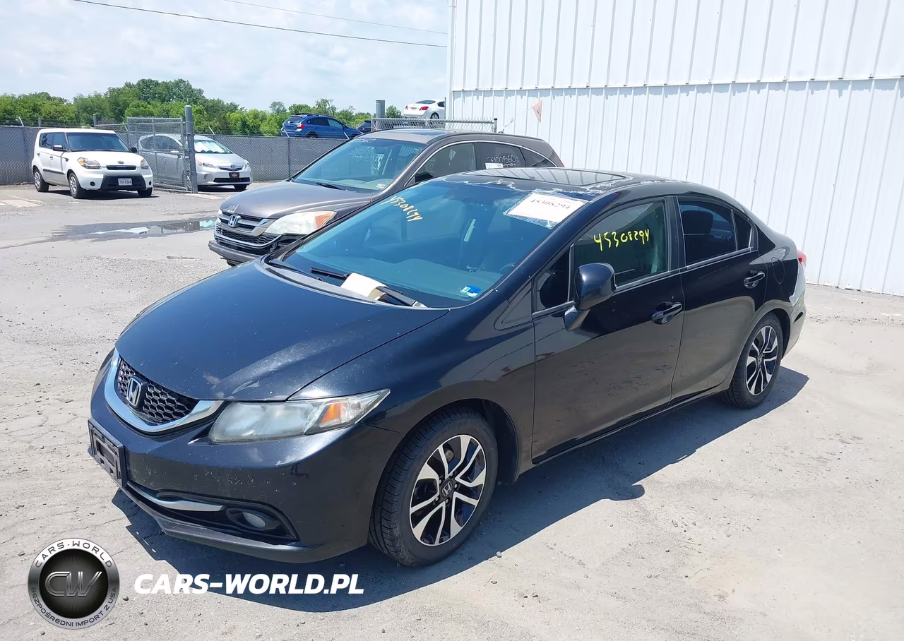 2013 Honda Civic Ex-L VIN:2HGFB2F93DH548826 - 2