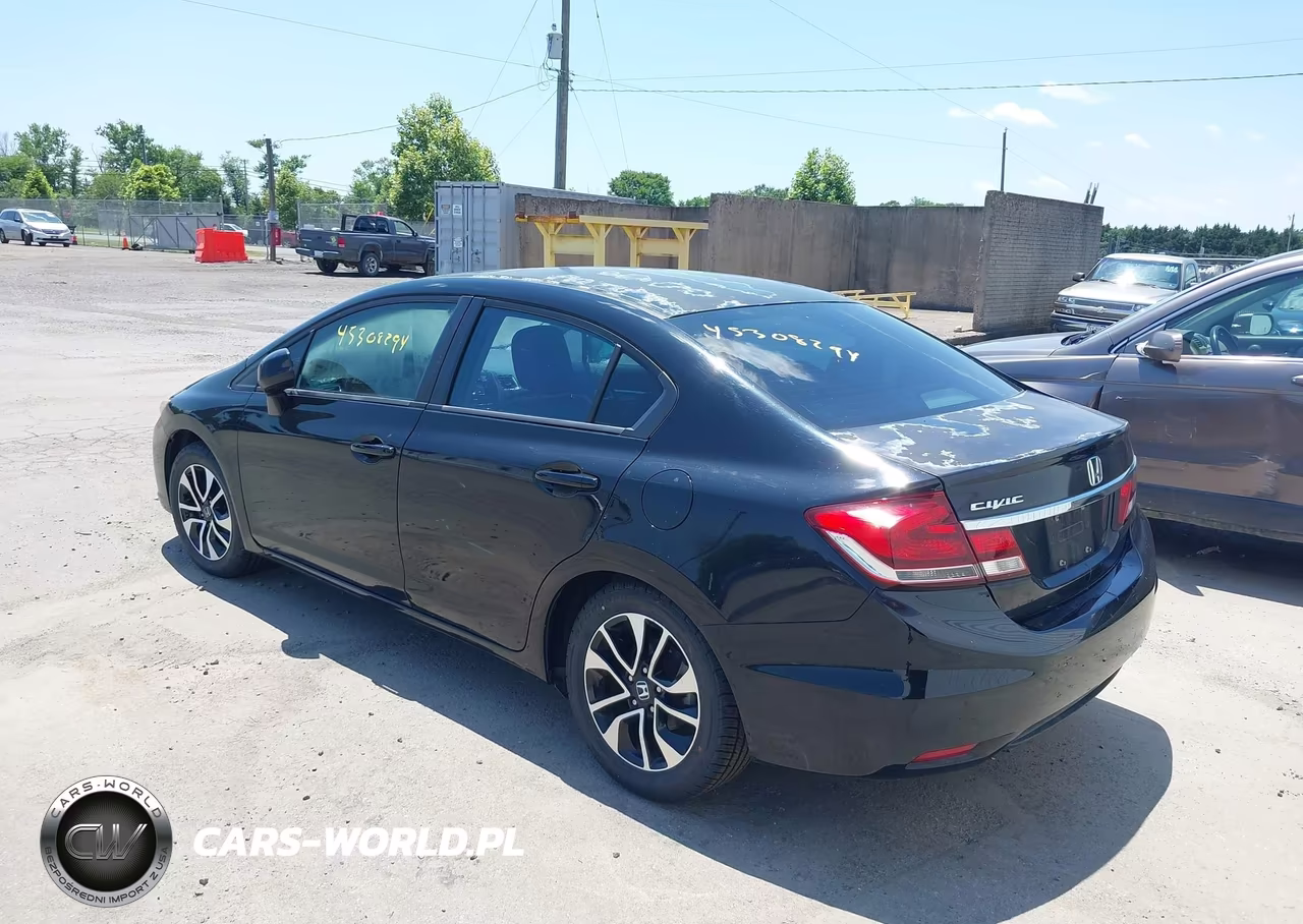2013 Honda Civic Ex-L VIN:2HGFB2F93DH548826 - 3