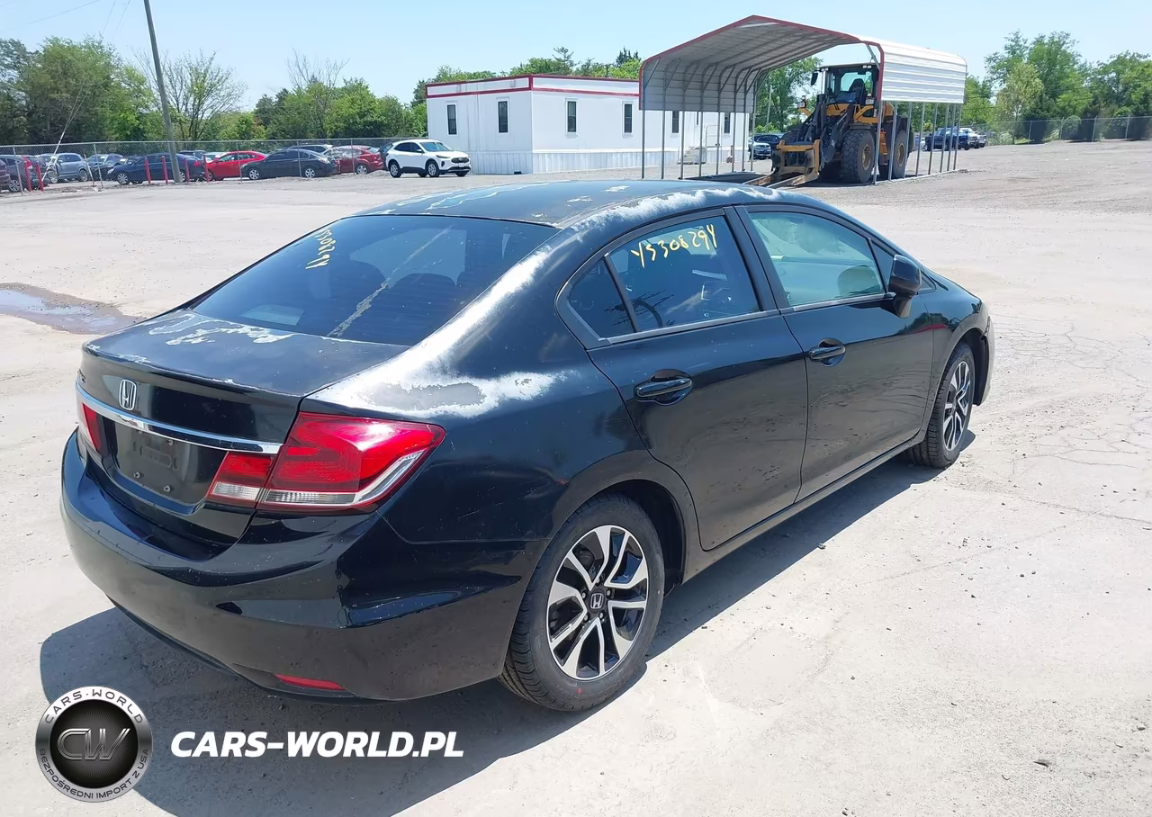 2013 Honda Civic Ex-L VIN:2HGFB2F93DH548826 - 4