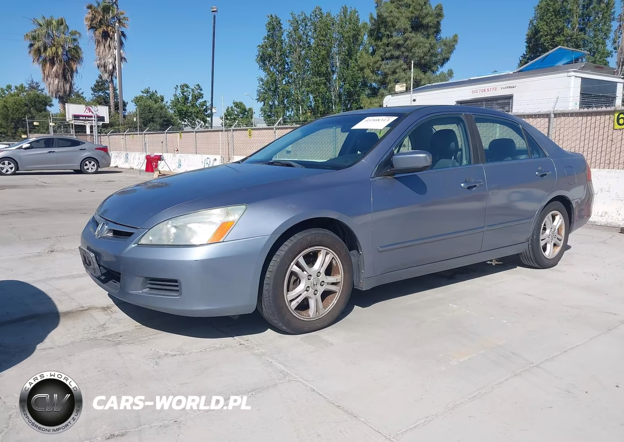 2007 Honda Accord 2.4 Ex VIN:1HGCM56867A083824 - 2