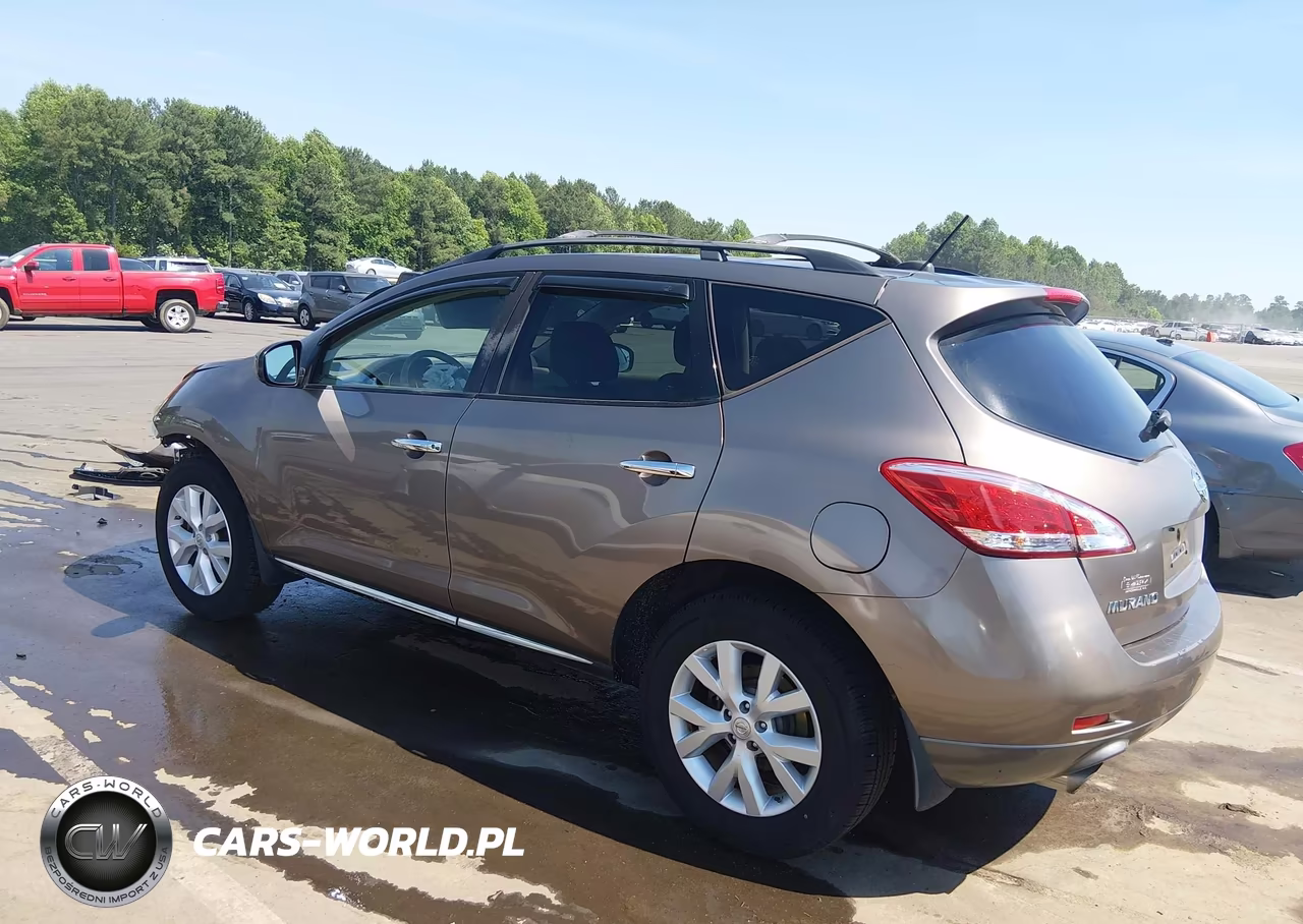 2011 Nissan Murano Sl VIN:JN8AZ1MU0BW060412 - 3