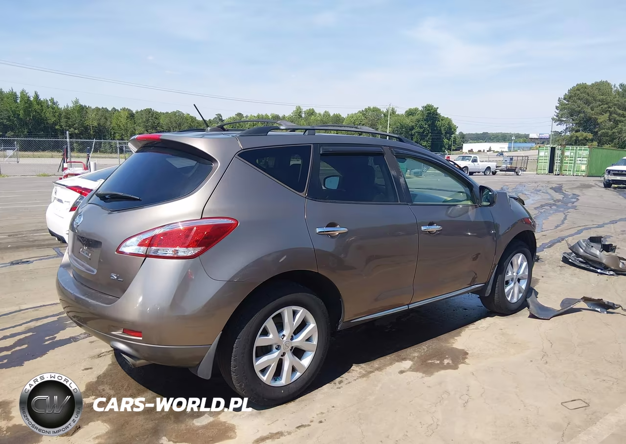2011 Nissan Murano Sl VIN:JN8AZ1MU0BW060412 - 4