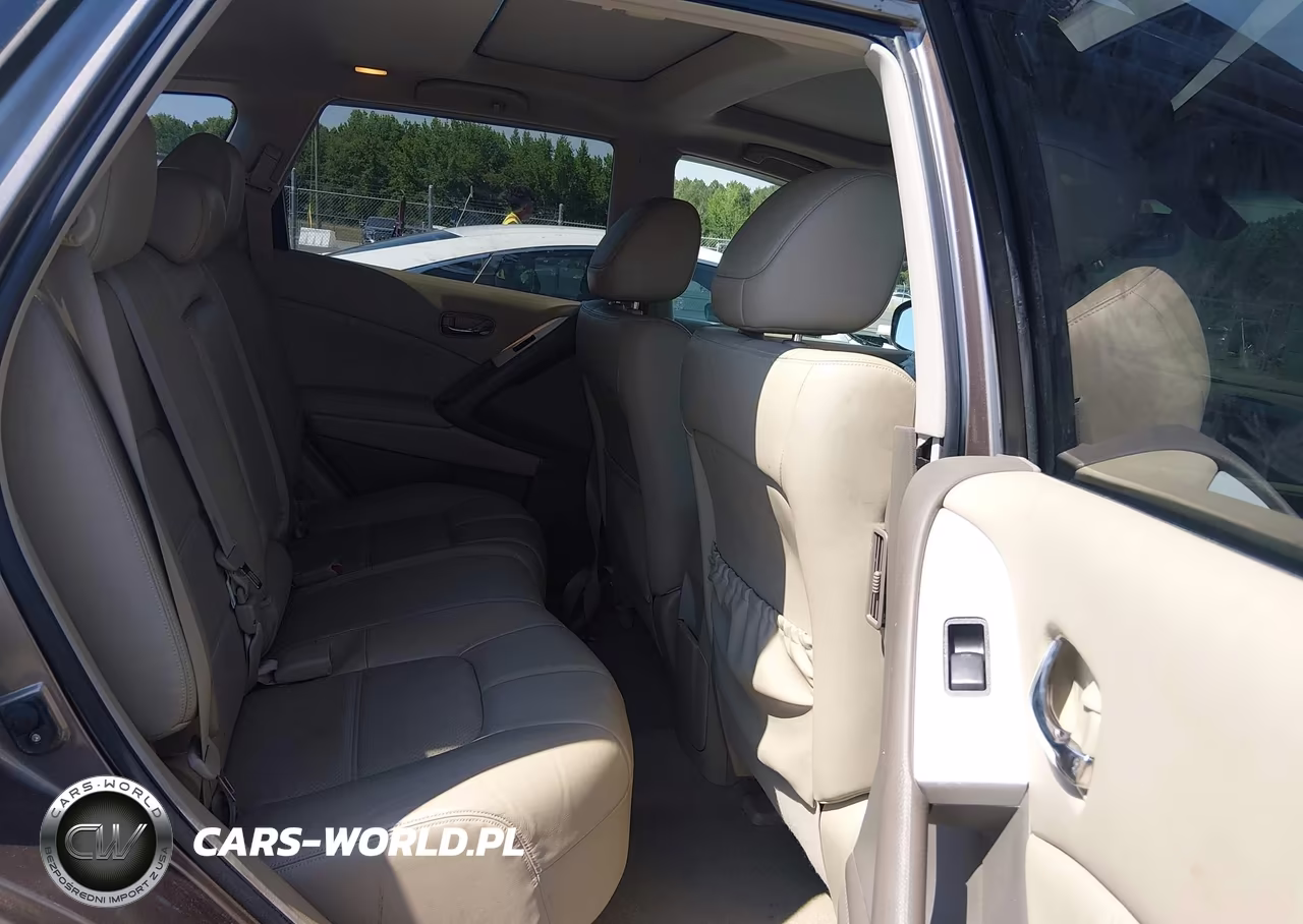 2011 Nissan Murano Sl VIN:JN8AZ1MU0BW060412 - 8