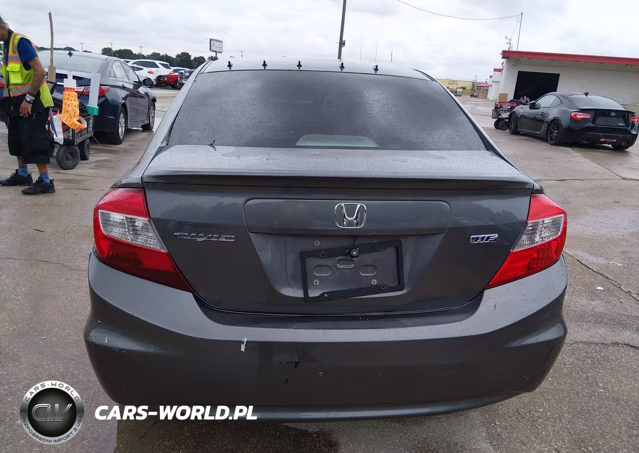 2012 Honda Civic Hf VIN:2HGFB2F66CH317696 - 16