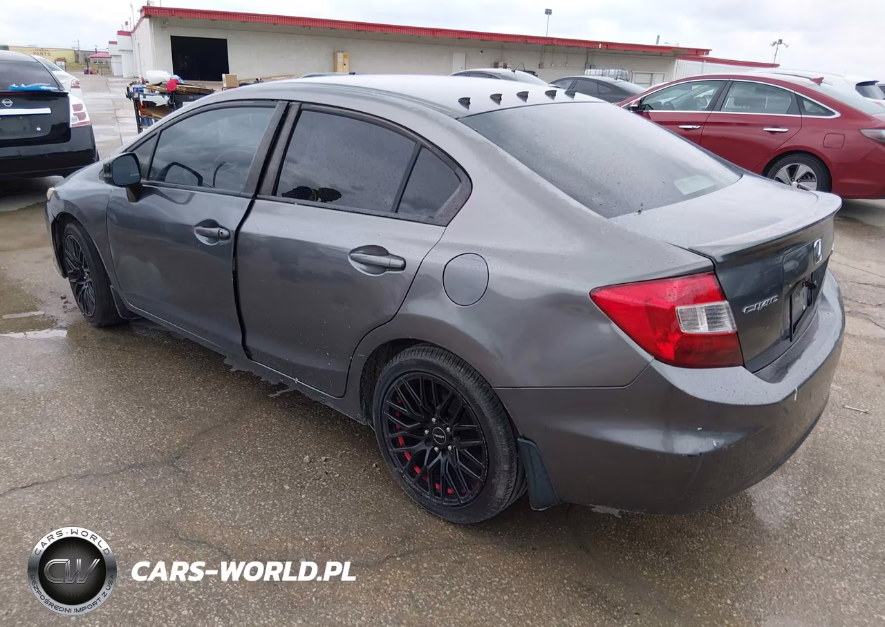 2012 Honda Civic Hf VIN:2HGFB2F66CH317696 - 3
