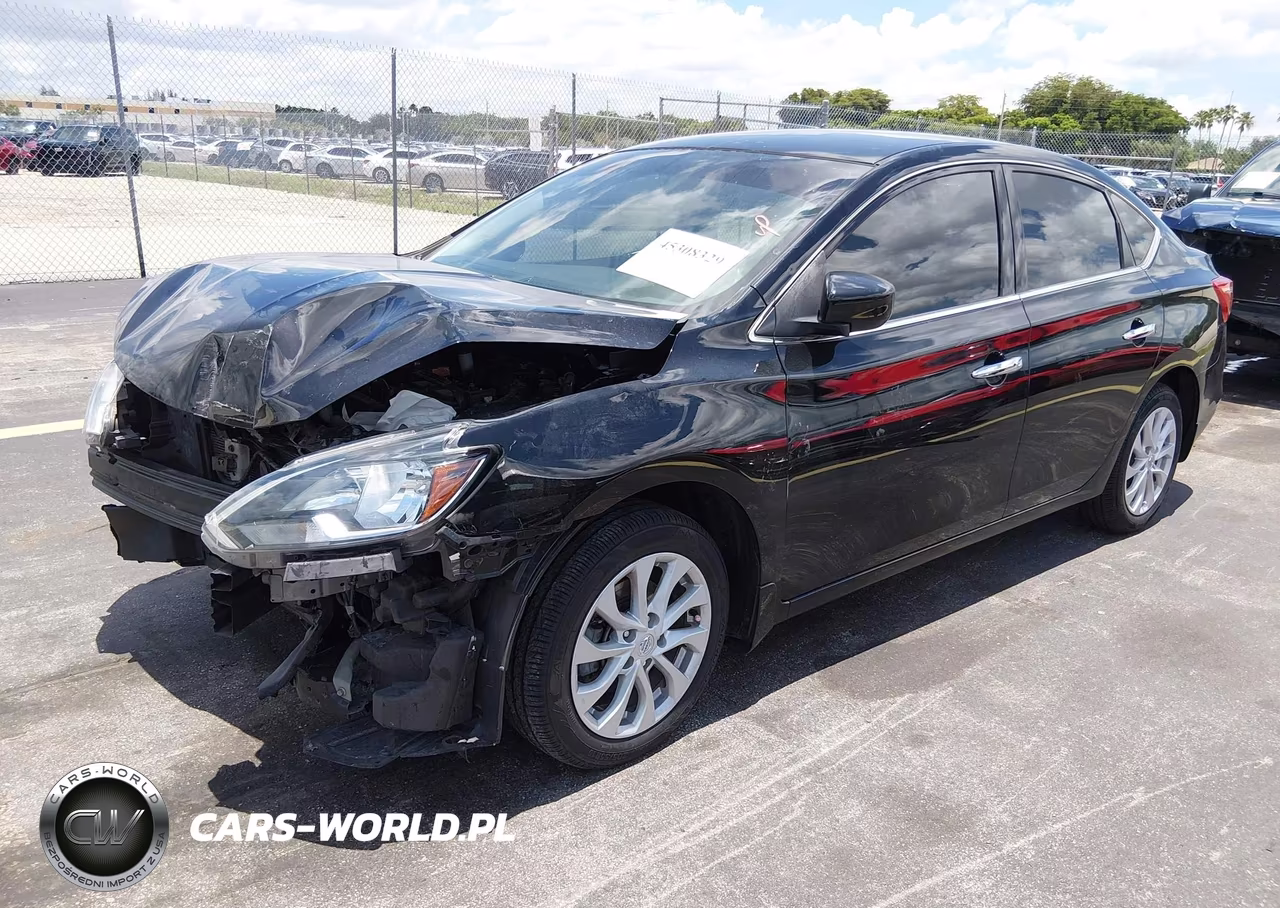 2018 Nissan Sentra Sv VIN:3N1AB7AP2JY267413 - 2