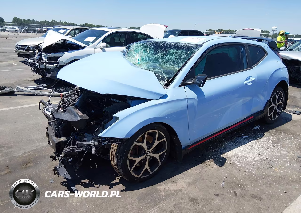 2019 Hyundai Veloster N VIN:KMHT36AH1KU001032 - 2