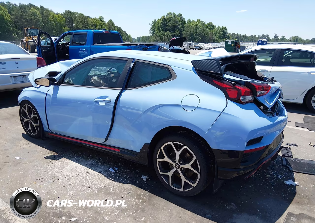 2019 Hyundai Veloster N VIN:KMHT36AH1KU001032 - 3