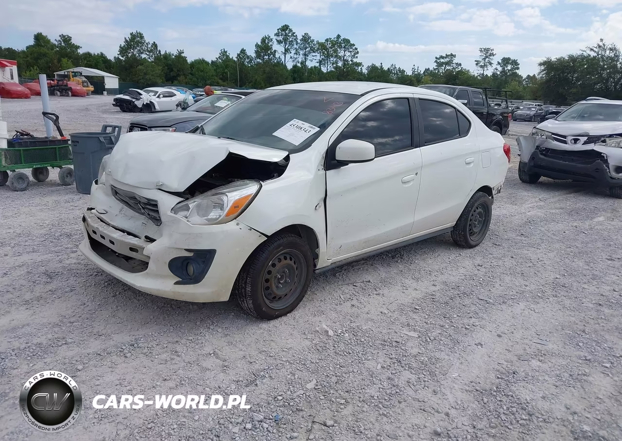 2019 Mitsubishi Mirage G4 Es VIN:ML32F3FJ1KHF18850 - 2