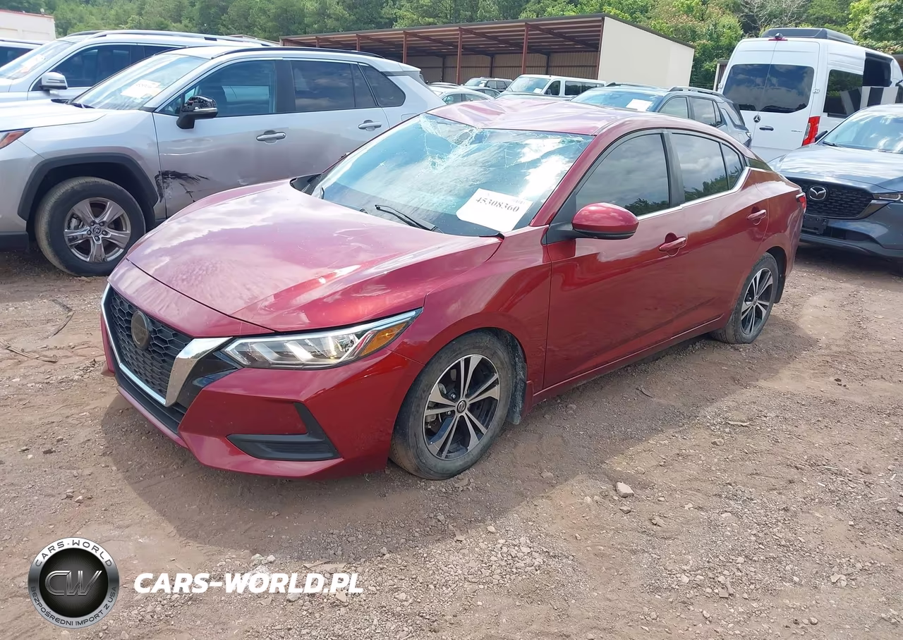 2020 Nissan Sentra Sv Xtronic Cvt VIN:3N1AB8CV4LY221554 - 2