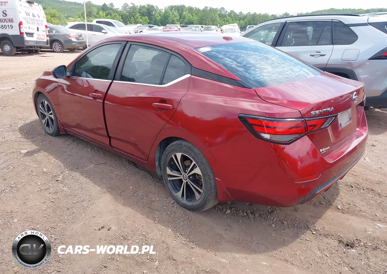 2020 Nissan Sentra Sv Xtronic Cvt VIN:3N1AB8CV4LY221554 - 3