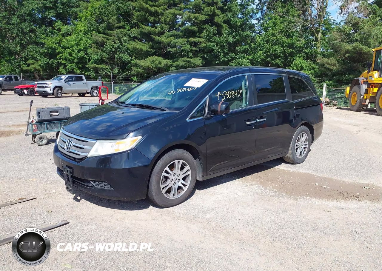 2011 Honda Odyssey Ex-L VIN:5FNRL5H66BB084124 - 2