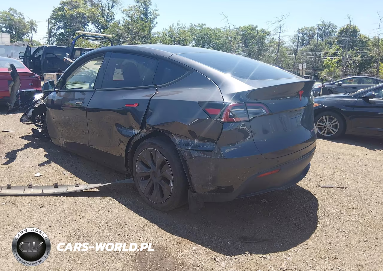 2024 Tesla Model Y Long Range Single Motor Rear-Wheel Drive-Rwd VIN:7SAYGDED5RF186542 - 3