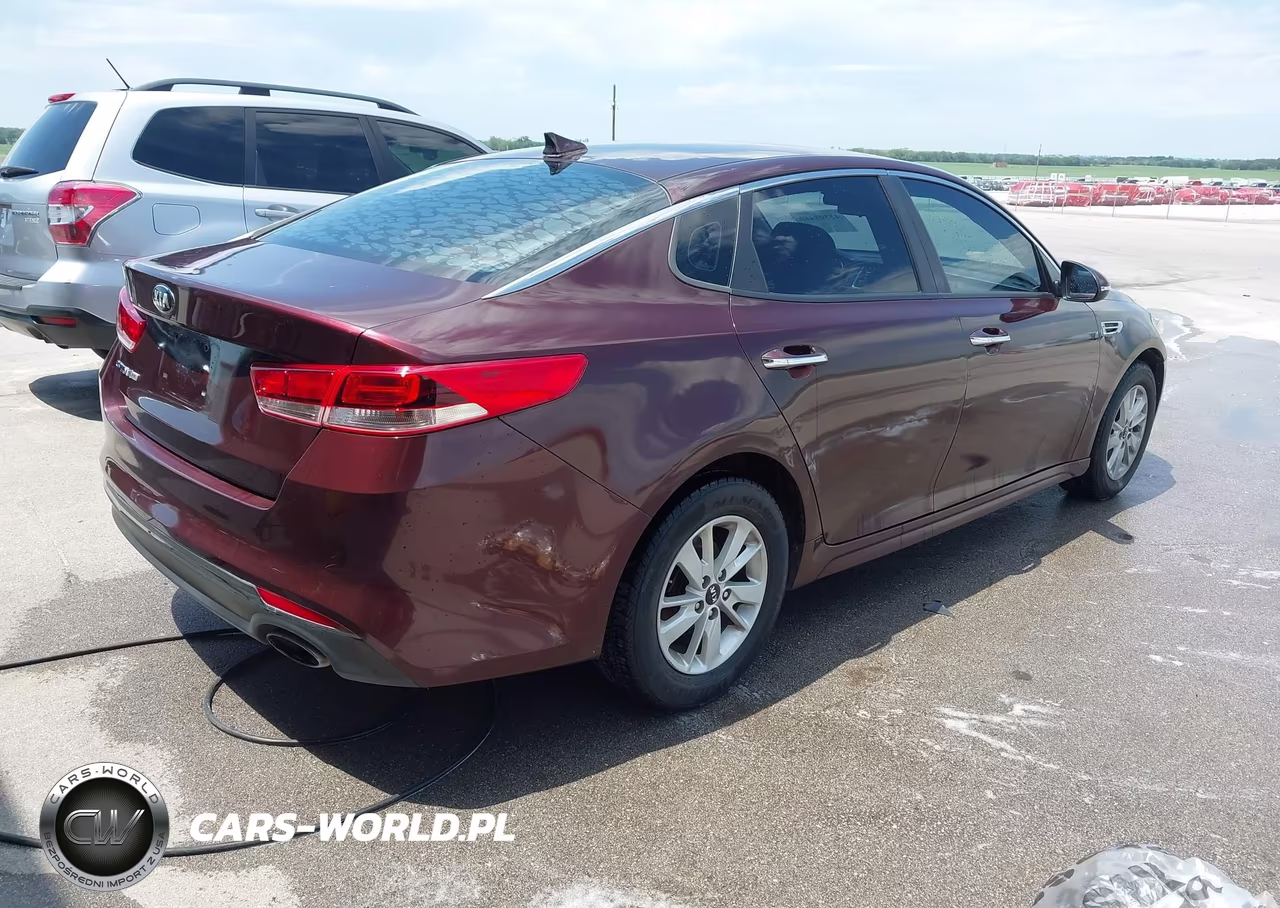 2016 Kia Optima Lx VIN:5XXGT4L3XGG115748 - 4