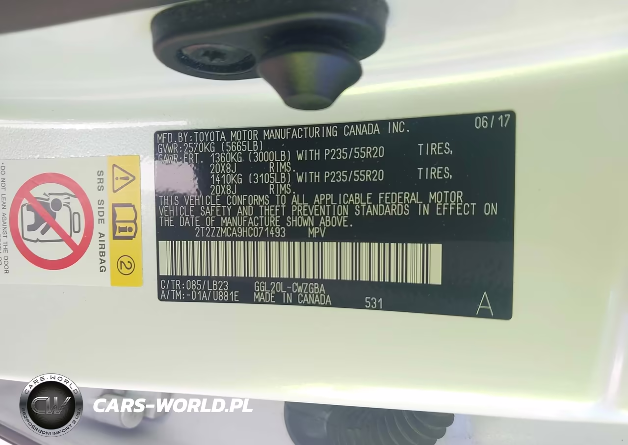 2017 Lexus Rx 350 VIN:2T2ZZMCA9HC071493 - 9
