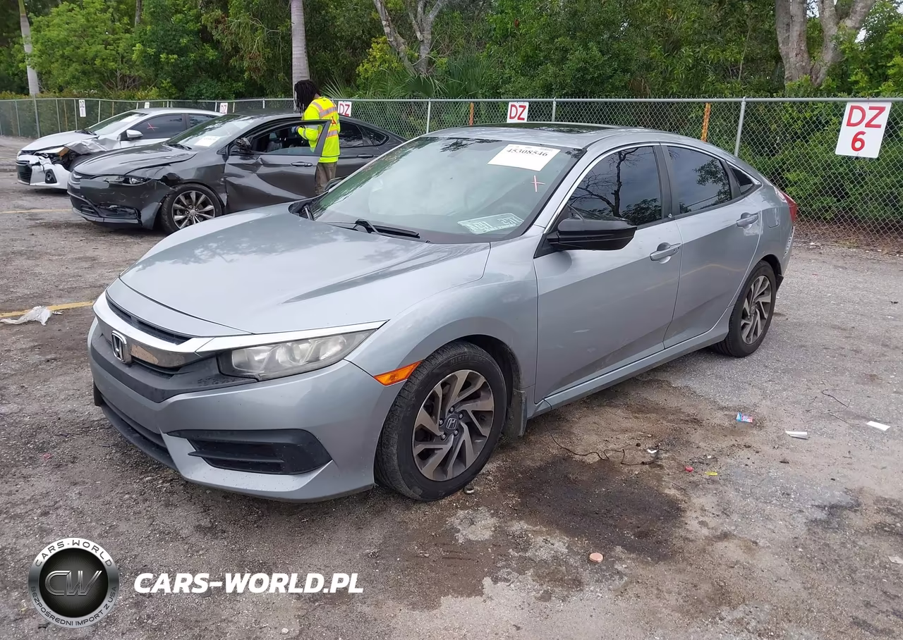 2017 Honda Civic Ex VIN:2HGFC2F77HH536275 - 2
