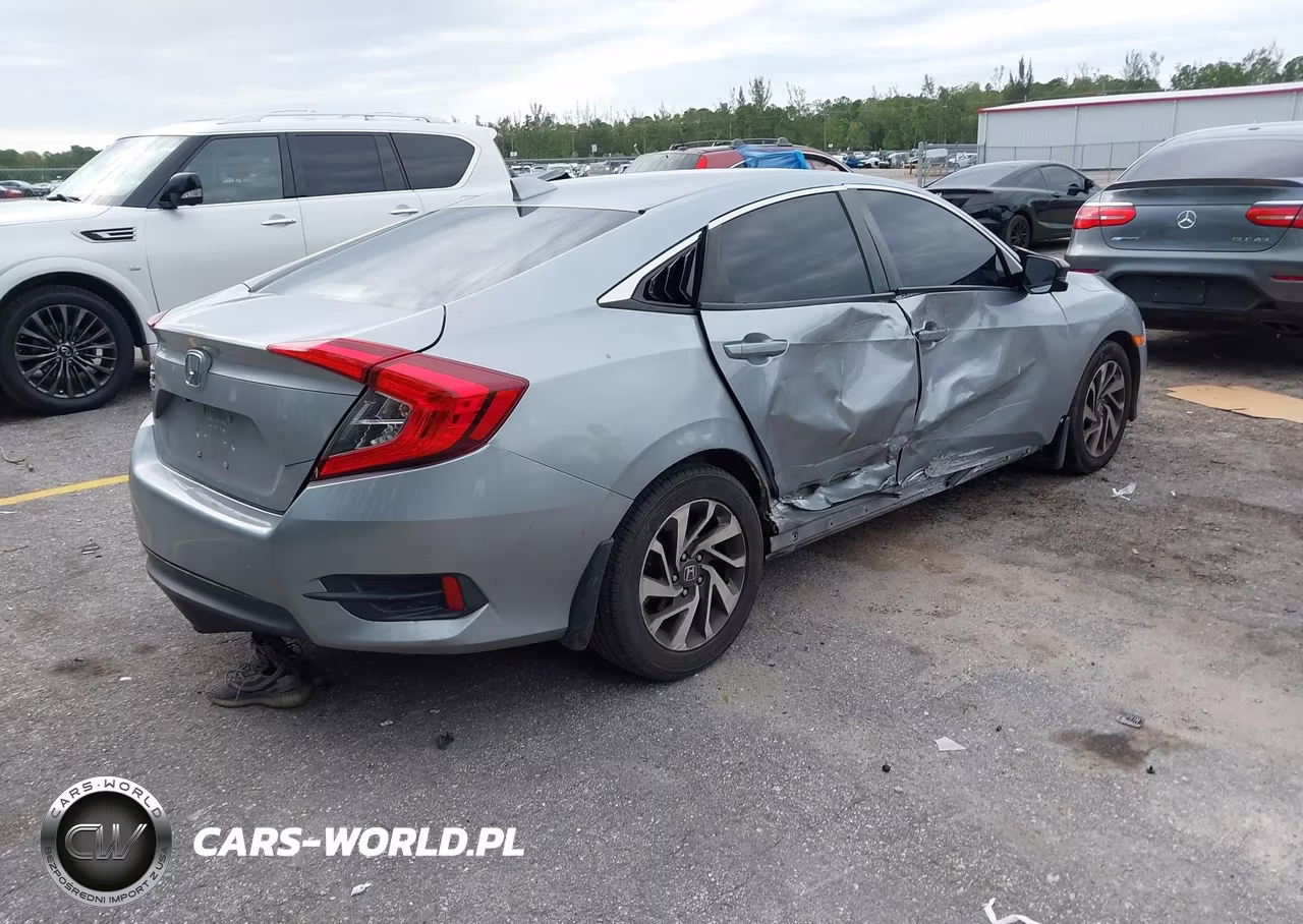 2017 Honda Civic Ex VIN:2HGFC2F77HH536275 - 4