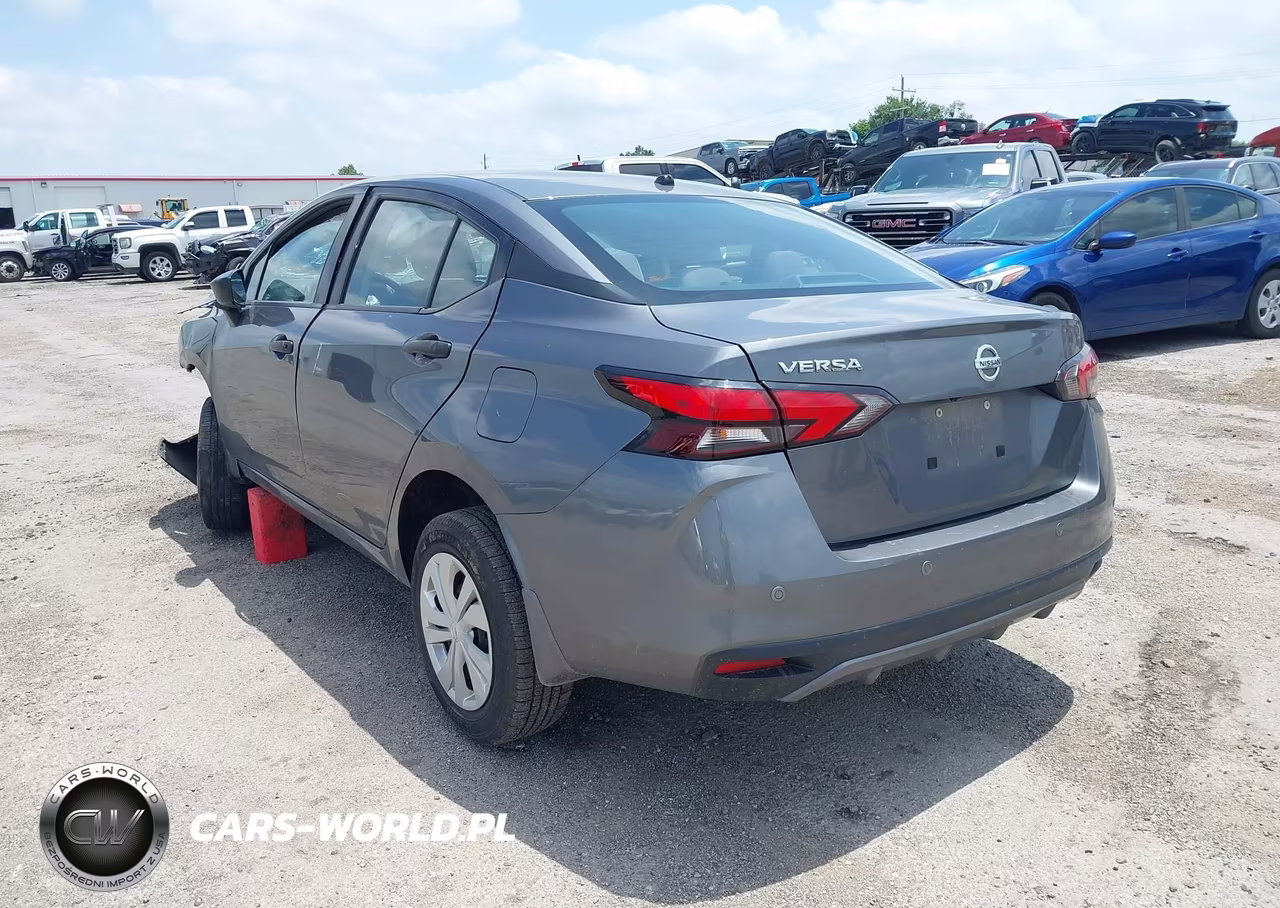 2021 Nissan Versa S Xtronic Cvt VIN:3N1CN8DV1ML859922 - 3