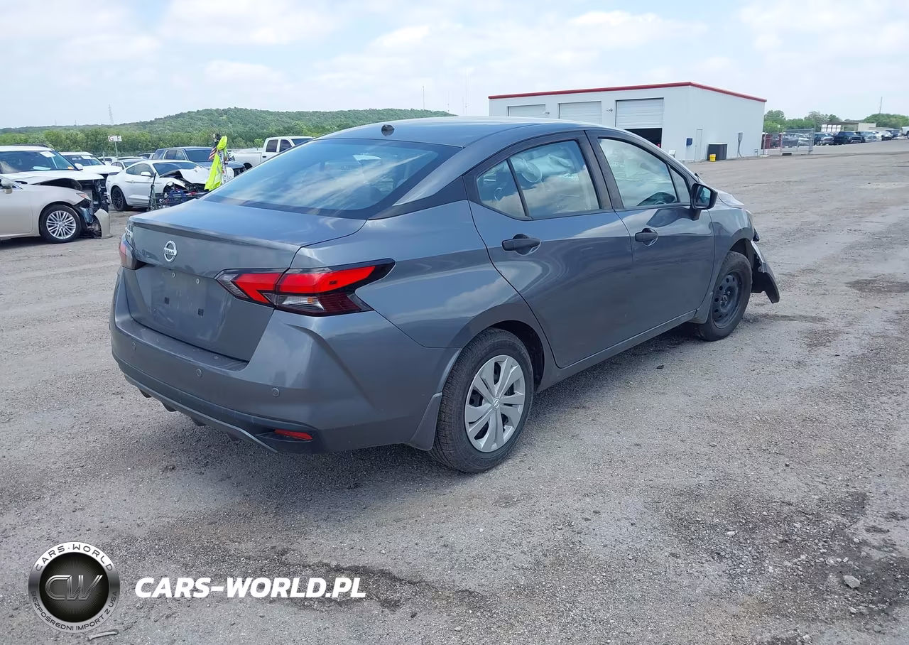 2021 Nissan Versa S Xtronic Cvt VIN:3N1CN8DV1ML859922 - 4