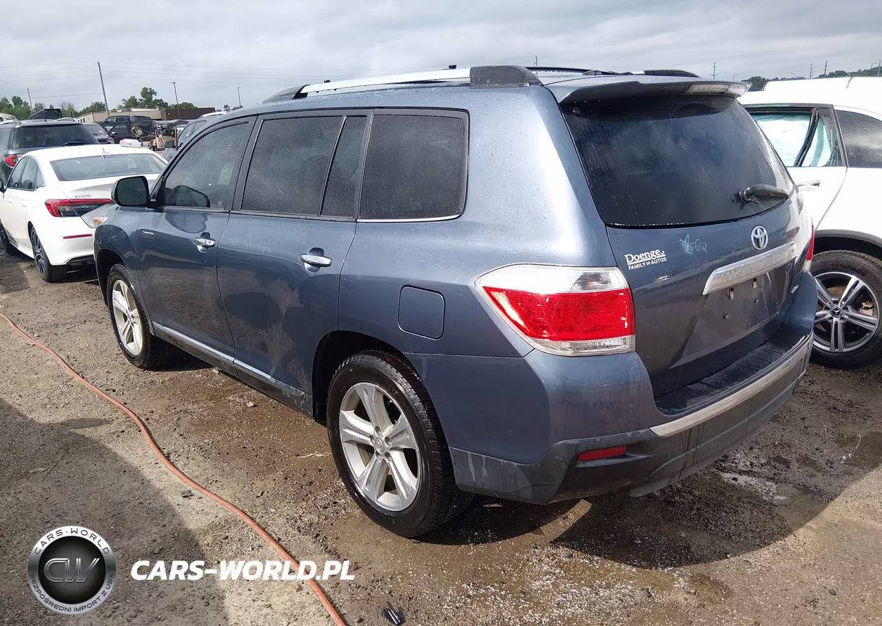2012 Toyota Highlander Limited V6 VIN:5TDDK3EH5CS145029 - 3