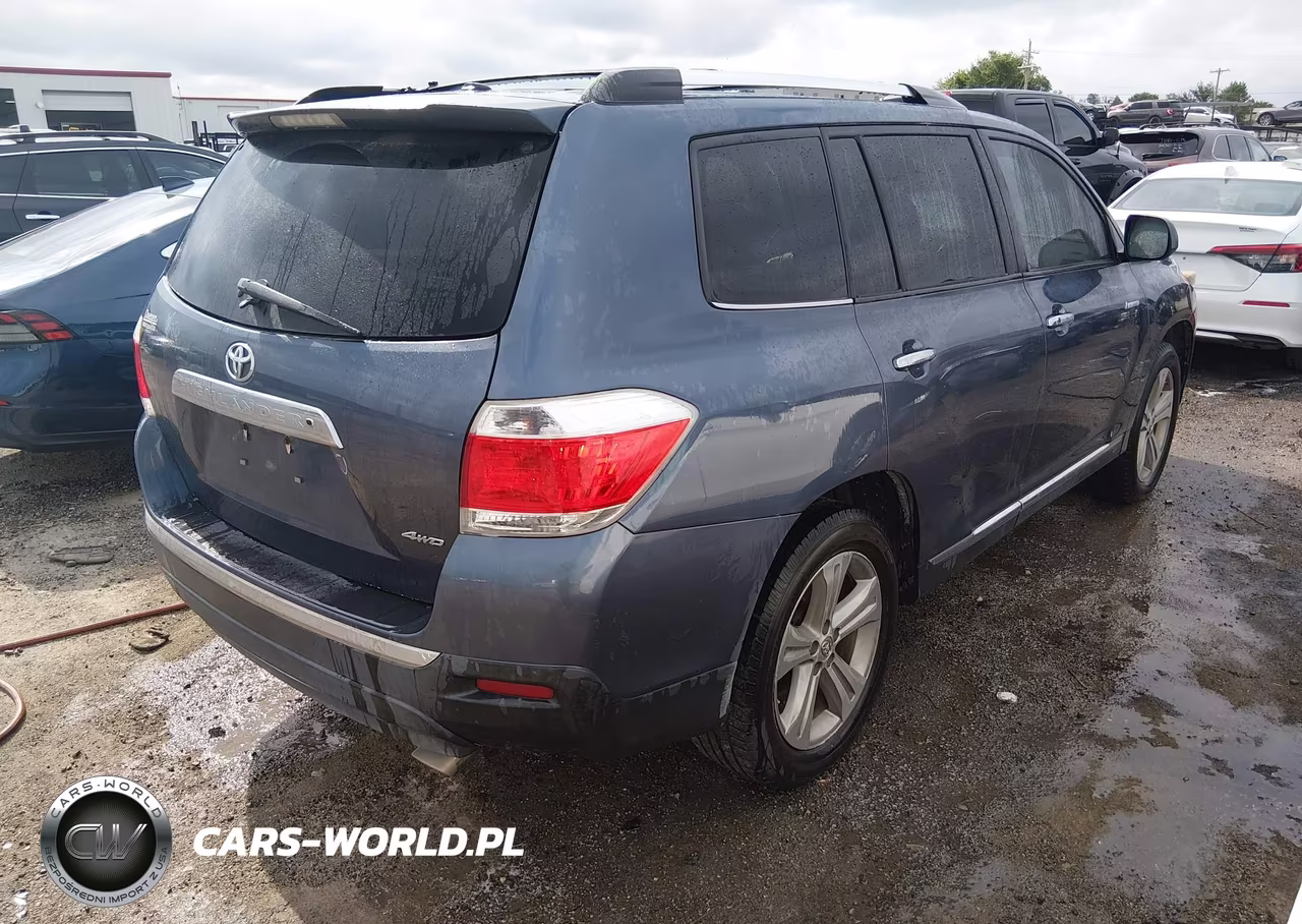 2012 Toyota Highlander Limited V6 VIN:5TDDK3EH5CS145029 - 4