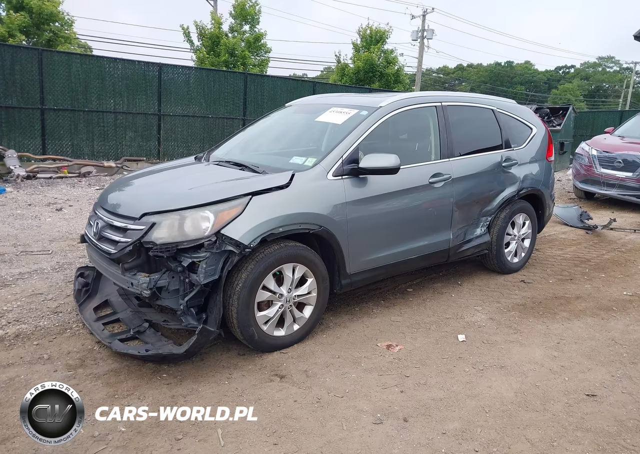 2012 Honda Cr-V Ex-L VIN:JHLRM4H78CC015825 - 2