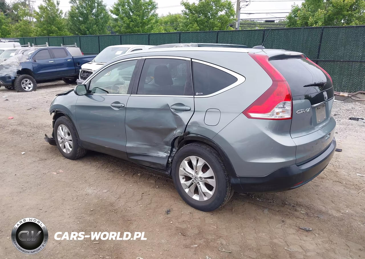 2012 Honda Cr-V Ex-L VIN:JHLRM4H78CC015825 - 3