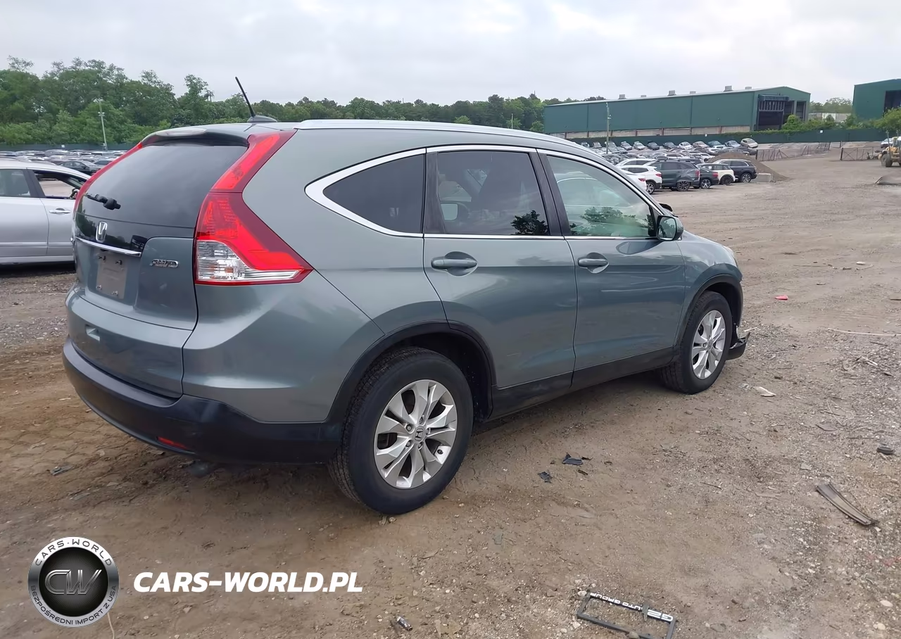 2012 Honda Cr-V Ex-L VIN:JHLRM4H78CC015825 - 4