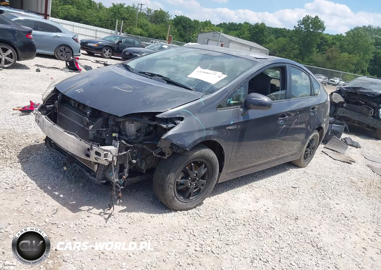 2013 Toyota Prius Two VIN:JTDKN3DU0D1657292 - 2