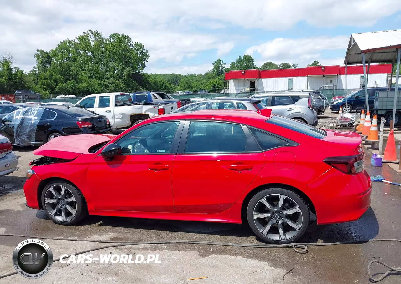 2025 Honda Civic Hybrid Sport-Sport Touring VIN:2HGFE4F82SH336345 - 14