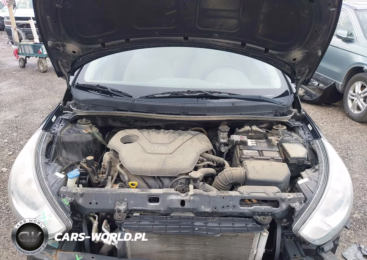 2013 Hyundai Accent Gls VIN:KMHCU4AE2DU381444 - 10