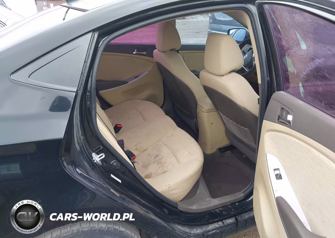 2013 Hyundai Accent Gls VIN:KMHCU4AE2DU381444 - 8