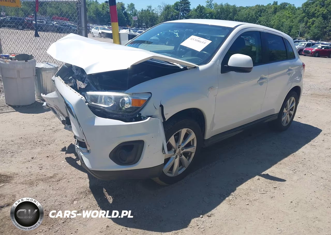 2015 Mitsubishi Outlander Sport Es VIN:4A4AR3AUXFE034450 - 2