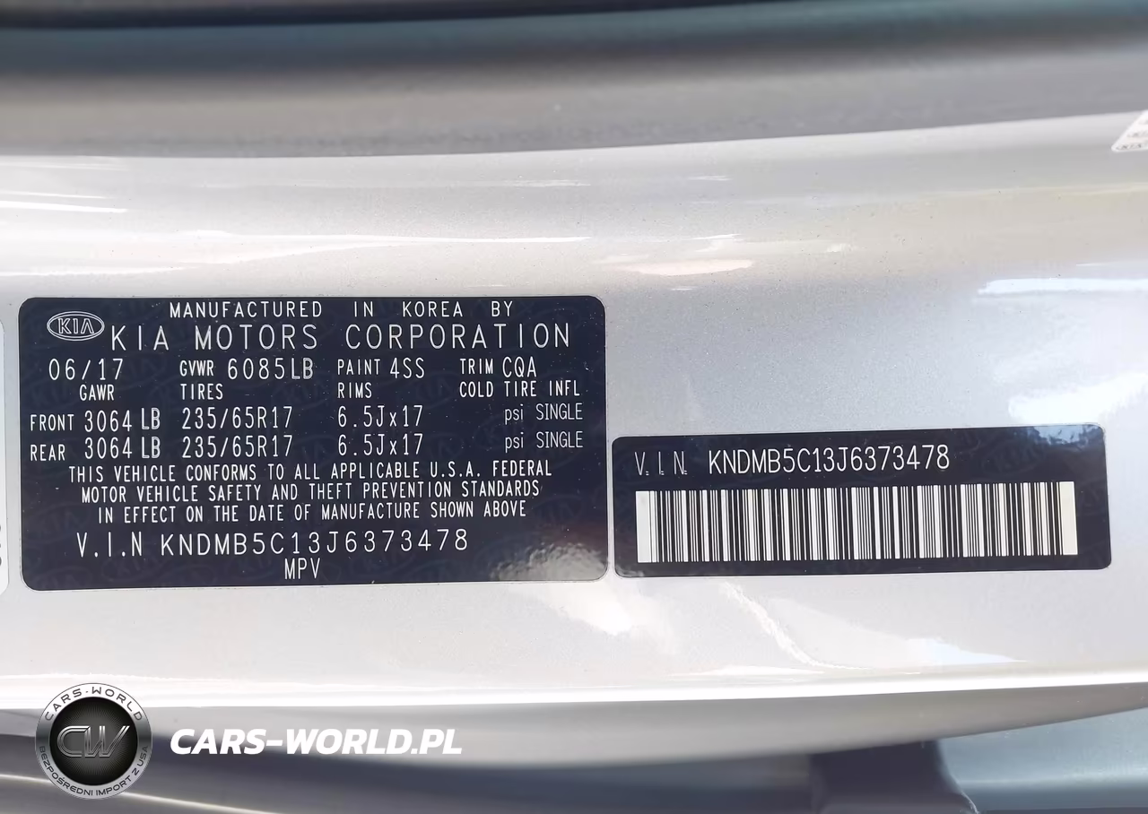 2018 Kia Sedona Lx VIN:KNDMB5C13J6373478 - 9