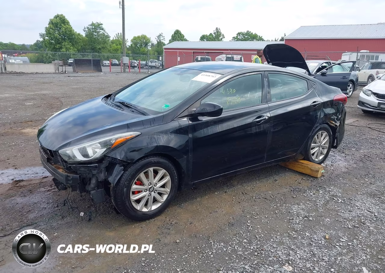 2015 Hyundai Elantra Se VIN:KMHDH4AEXFU382661 - 2