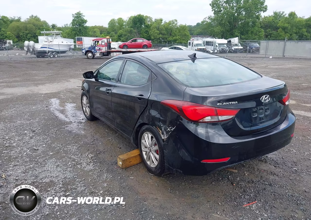 2015 Hyundai Elantra Se VIN:KMHDH4AEXFU382661 - 3
