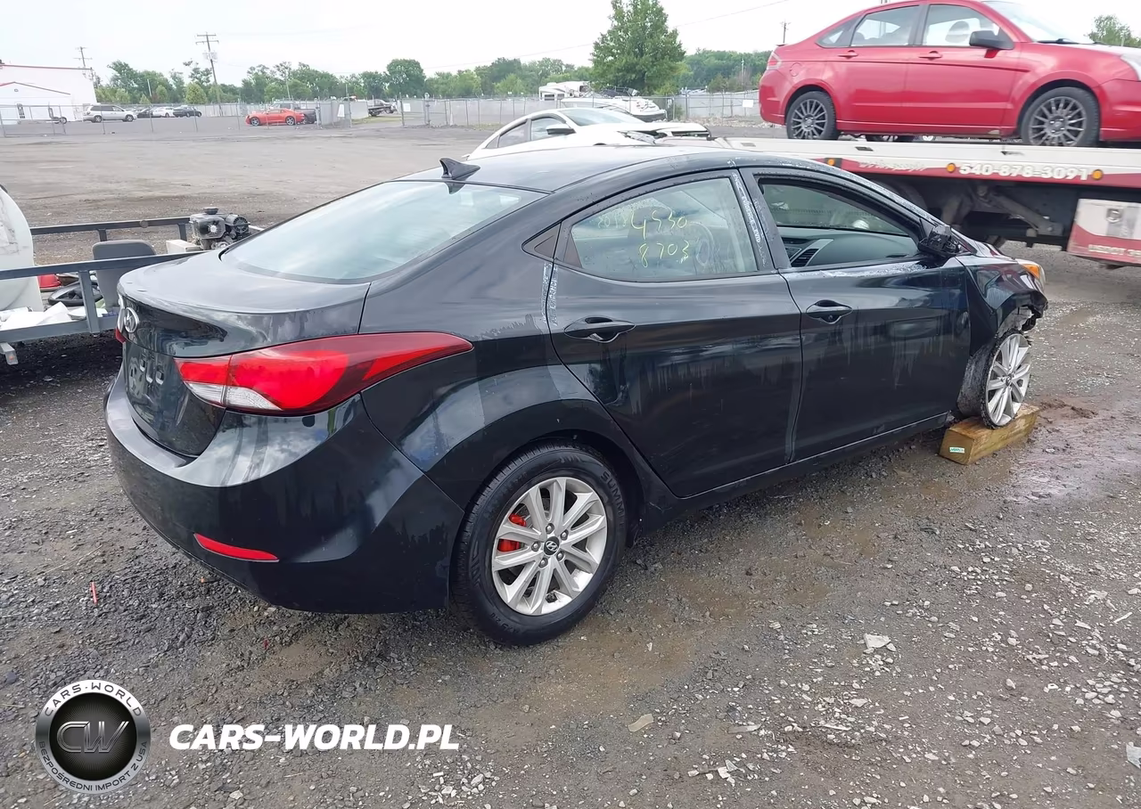 2015 Hyundai Elantra Se VIN:KMHDH4AEXFU382661 - 4