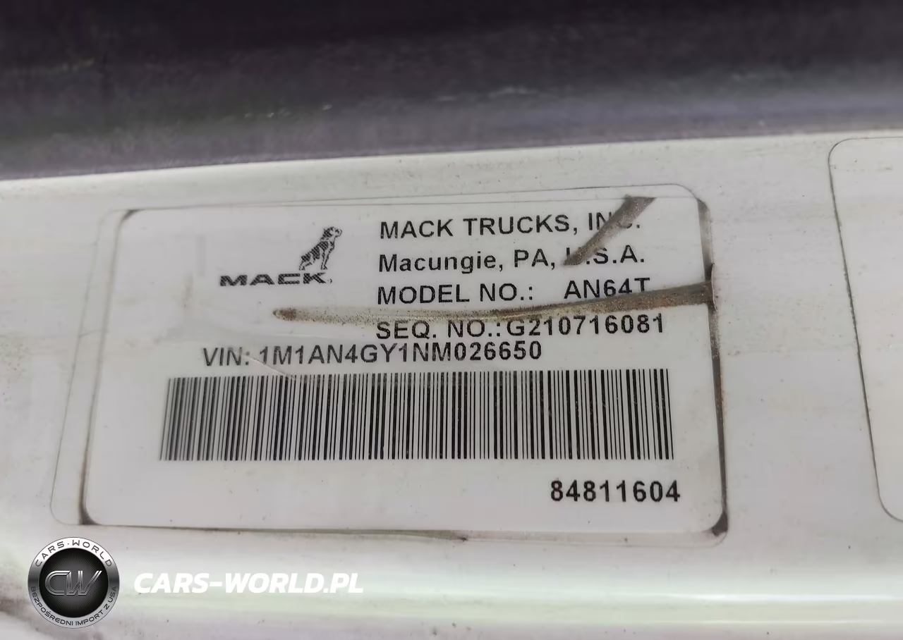 2022 Mack Anthem VIN:1M1AN4GY1NM026650 - 9