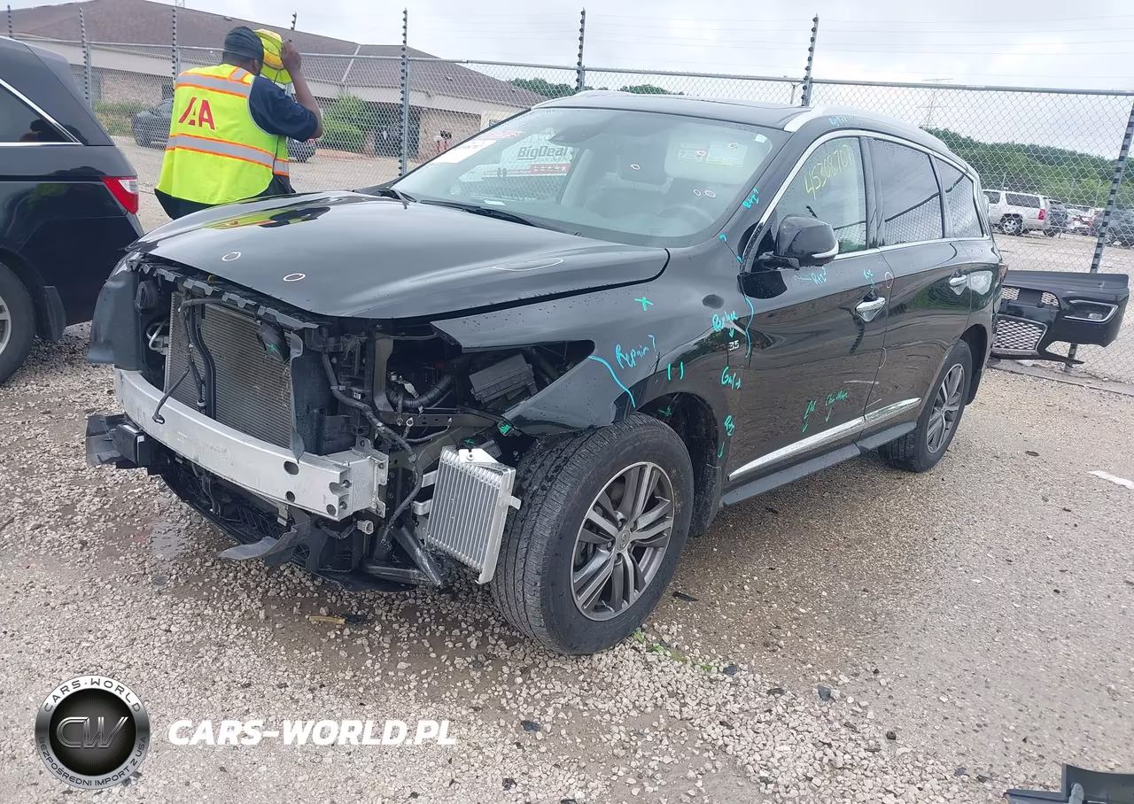 2019 Infiniti Qx60 Luxe VIN:5N1DL0MM5KC566447 - 2