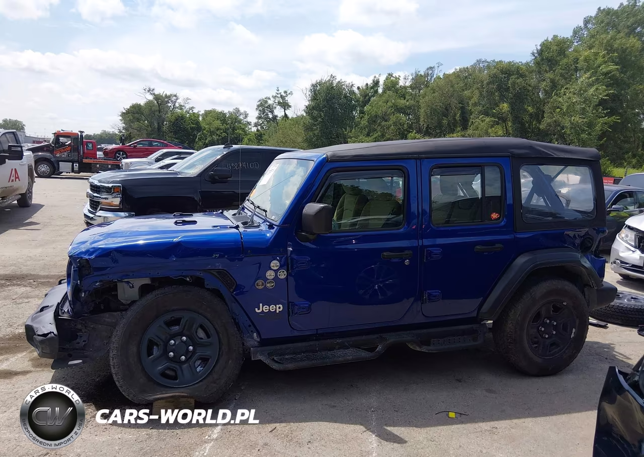 2020 Jeep Wrangler Unlimited Sport 4X4 VIN:1C4HJXDN1LW271813 - 15