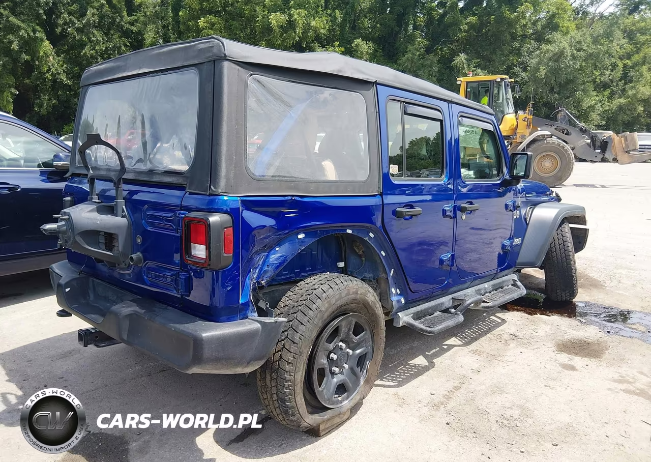 2020 Jeep Wrangler Unlimited Sport 4X4 VIN:1C4HJXDN1LW271813 - 4