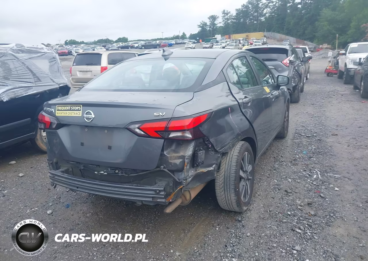 2021 Nissan Versa Sv Xtronic Cvt VIN:3N1CN8EV1ML820262 - 4