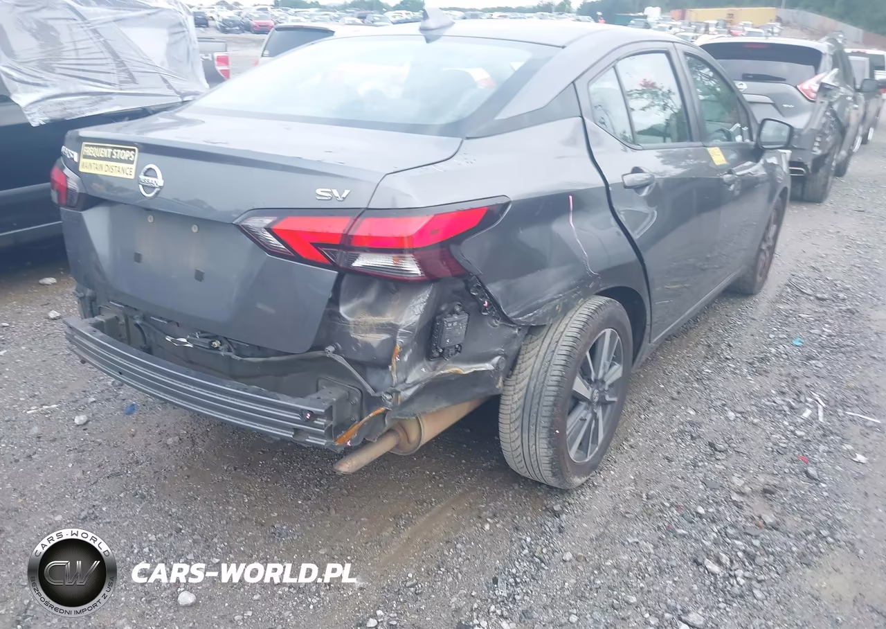 2021 Nissan Versa Sv Xtronic Cvt VIN:3N1CN8EV1ML820262 - 6