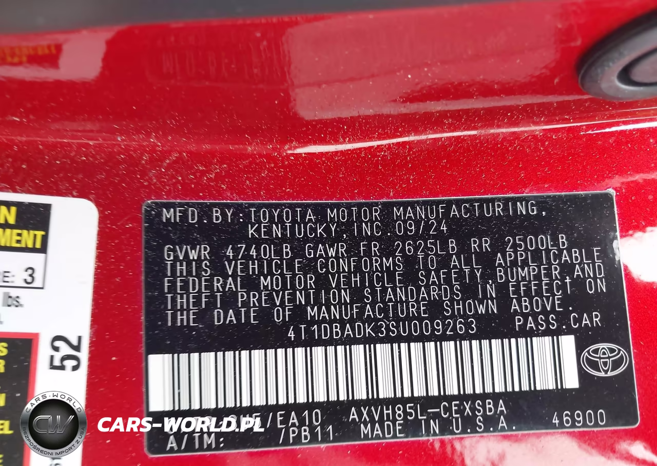 2025 Toyota Camry Se VIN:4T1DBADK3SU009263 - 9