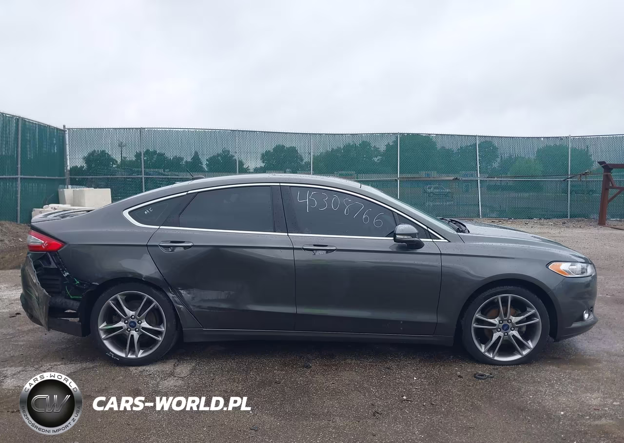 2016 Ford Fusion Titanium VIN:3FA6P0K95GR278197 - 13