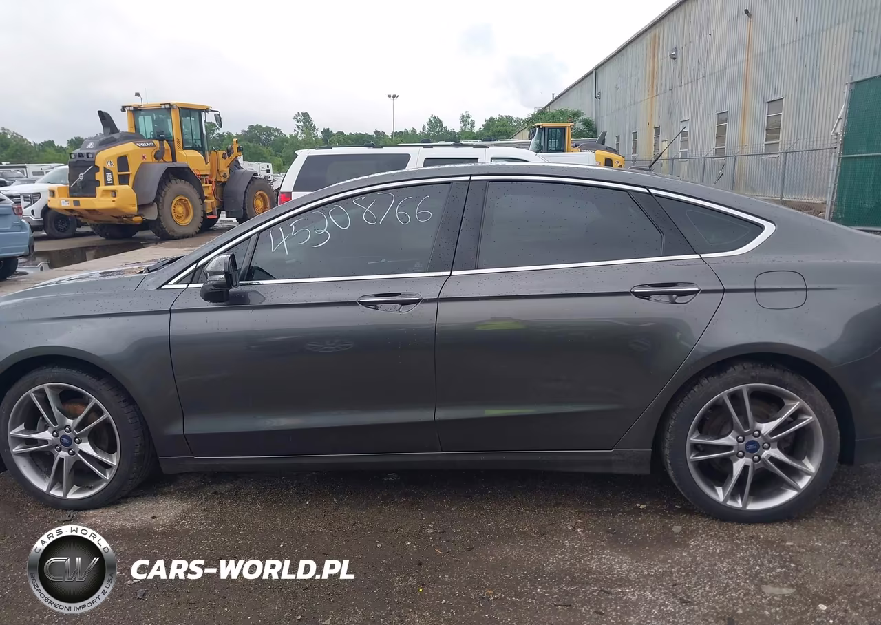 2016 Ford Fusion Titanium VIN:3FA6P0K95GR278197 - 14