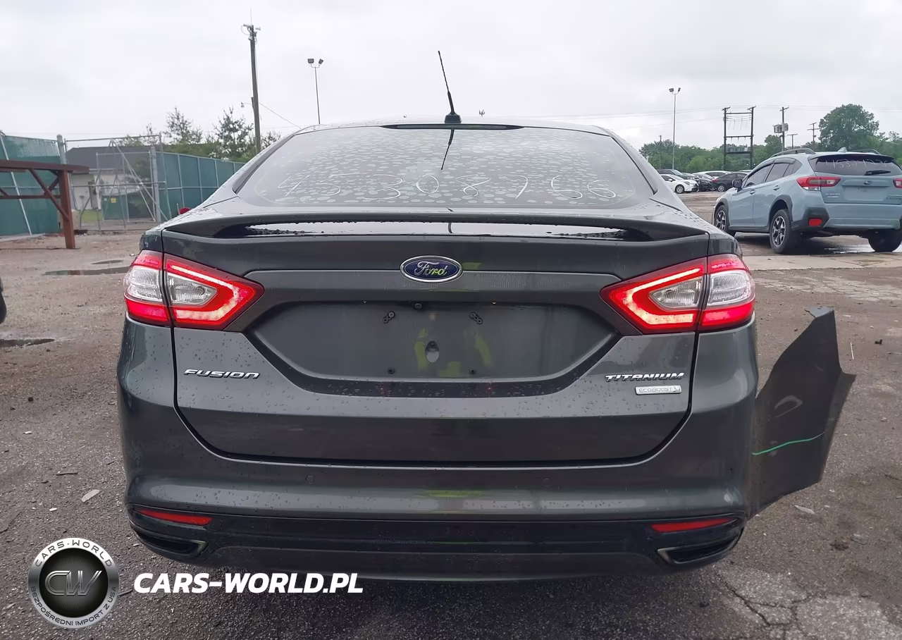 2016 Ford Fusion Titanium VIN:3FA6P0K95GR278197 - 16