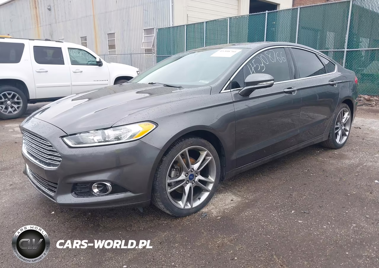 2016 Ford Fusion Titanium VIN:3FA6P0K95GR278197 - 2