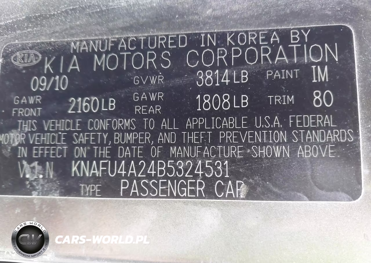 2011 Kia Forte Ex VIN:KNAFU4A24B5324531 - 9